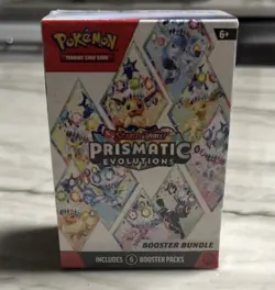 Pokemon TCG Scarlet & Violet Prismatic Evolutions Booster Bundle SEALED - Image 1