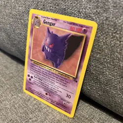 Gengar 20/62 Fossil Regular Rare Non Holo Pokemon TCG NM - Image 2