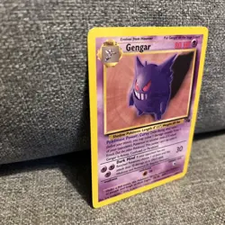 Gengar 20/62 Fossil Regular Rare Non Holo Pokemon TCG NM - Image 3