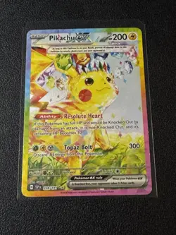 Pokemon Pikachu EX 238/191 Special Illustration Holo Surging Sparks - Image 1