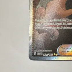 Pokemon Giovanni's Charisma 204/165 Sv: Scarlet & Violet Special Rare Holo - Image 5