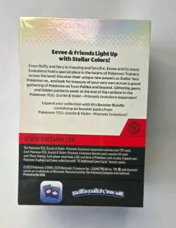 TCG Pokemon Scarlet & Violet Prismatic Evolutions Booster Bundle Sealed - Image 2