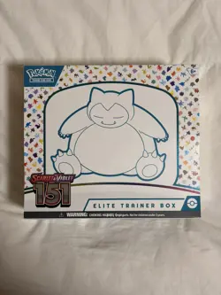 Pokemon TCG: S&V 151 Elite Trainer Box New Sealed *No Rips/Tears* - Image 1
