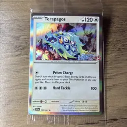Terapagos 161/191 & Quaxly 050/191 Pokemon Center Horizons Stamped Promos - Image 1