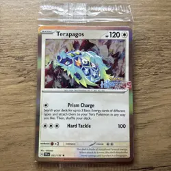 Terapagos 161/191 & Quaxly 050/191 Pokemon Center Horizons Stamped Promos - Image 2