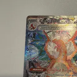 Pokemon TCG Charizard EX Holo Obsidian Flames Sir 223/197 Near Mint - Image 3