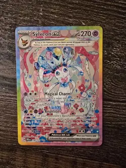 Sylveon ex 156/131 Special Illustration Rare Prismatic Evolutions English - Image 1