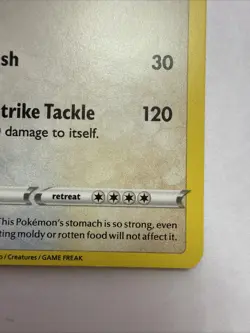 2021 | Pokemon | Snorlax Holo SWSH119 | Sword & Shield Set | Fist Swirl | TCG - Image 4
