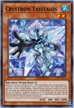 Yu-Gi-Oh! - Crystron Tristaros - SUDA-EN019 - Super Rare - 1st Ed - NM/M - Image 1