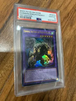 Yugioh! Chimera the King of Phantom Beasts - DUNE-EN033 - Ultra Rare - 1st Ed - Image 1