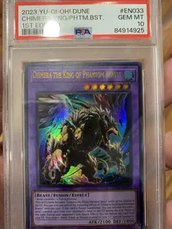 Yugioh! Chimera the King of Phantom Beasts - DUNE-EN033 - Ultra Rare - 1st Ed - Image 2