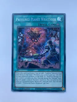 Pressured Planet Wraitsoth RA02-EN073 Secret Rare Near Mint 1st Edition Yugioh - Image 1