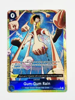 GUM-GUM RAIN - One Piece OP02-068 - AA Alt Art Rare R - Premium Booster PRB02 🔥 - Image 1