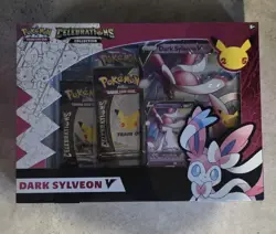 Pokemon TCG Dark Sylveon V Celebrations Collection Box New & Sealed - Image 1