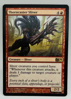 MTG Thorncaster Sliver Magic 2014 (M14) Regular - Image 1
