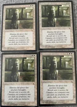 4 X DUST TO DUST PLAYED - POLVERE ALLA POLVERE - IT_DK - MAGIC - MTG - SET - Image 1