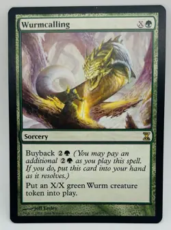 MTG Wurmcalling Time Spiral Regular - Image 1