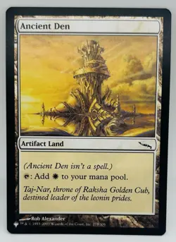 MTG Ancient Den The List Reprints Mirrodin Regular - Image 1