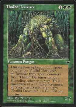 Thallid Devourer - Light Play MTG Fallen Empires - Image 1