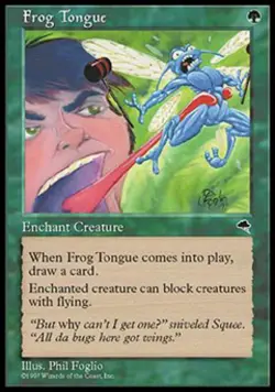 Frog Tongue - Light Play MTG Tempest - Image 1