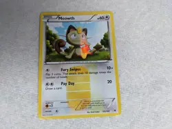 Pokemon TCG Meowth 102/101 - Secret Rare Holo - Noble Victories - NM - Image 1