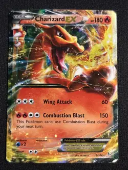 Flashfire Charizard EX 12/106 Holo Rare EX Pokemon DMG - Image 1