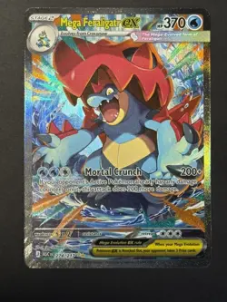 Pokemon TCG Ascended Heroes Mega Feraligatr EX 274/217 SIR - Image 1