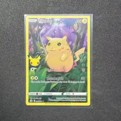 Pikachu 005/025 Celebrations Holo Full Art Rare Pokemon TCG - Image 1