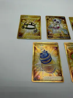 Pokemon Gold Secret Rare Foil Lot - Exp. Share, Froslass, Boost Shake, Energy - Image 2