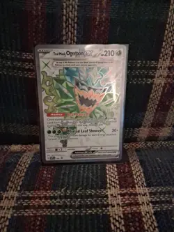 Teal Mask Ogerpon EX Black Star Promo 166 Pokemon TCG NM - Image 1