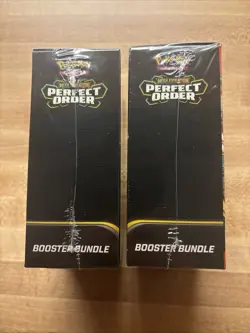 Pokemon Mega Evolution Perfect Order Booster Bundle Box LOT OF 2 - Image 2