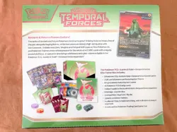 NEW SEALED - POKEMON TCG ETB ELITE TRAINER BOX - SCARLET VIOLET TEMPORAL FORCES - Image 2