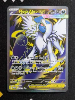 Mega Absol ex - 161/132 ME01: Mega Evolution Pokemon NM Holo - Image 1