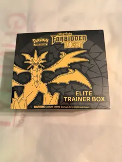 Listing ends on 4/3! Pokemon TCG Sun & Moon Forbidden Light ETB - Factory Sealed - Image 1