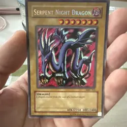 Konami Serpent Night Dragon MRL-103 Magic Ruler Secret Rare Holo Unlimited - Image 1