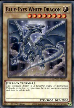 Blue-Eyes White Dragon 1st Common SDWD-EN003 Yu-Gi-Oh! - Image 1