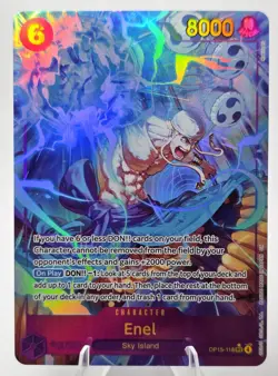 One Piece: OP15-118 Enel SEC Alt Art Adventure on KAMI's Island - English - NM - Image 1