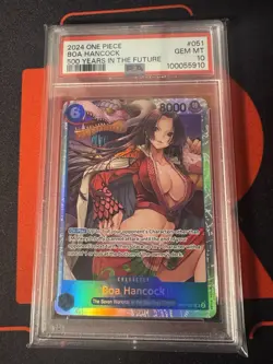 PSA 10 - Boa Hancock #051 - 500 Years In The Future - 2024 One Piece - Image 1