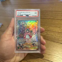 2024 ONE PIECE OP06 WINGS OF THE CAPTAIN SPECIAL ALT ART 024 SUGAR PSA 9 SP - Image 1