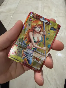 Nami P OP 41 Promo HOLO Japanese One Piece Miracle Battle Carddass - Image 1