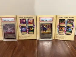 Lorcana Fabled Collection Quest DCA Promo Belle + Beast sequentially # PSA 10 - Image 2