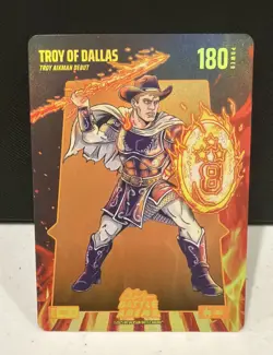 Troy Aikman 2026 Bo Jackson Battle Arena Troy Of Dallas SSP Grill Fire #GRILL-11 - Image 1