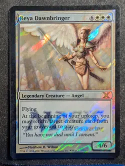 Reya Dawnbringer - Foil Launch Promo - 10th Edition (MTG) - Image 1