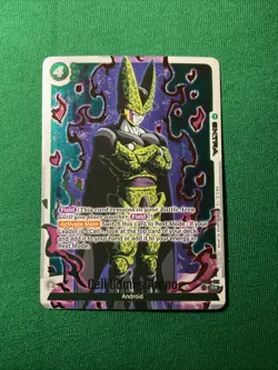 Dragon Ball Super TCG Jap. FW Cell Games Arena Extra Card F102-102 Foil Stamping - Image 1