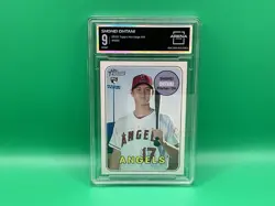 2018 Topps Heritage High Number RC Shohei Ohtani #600 ARENA CLUB 9 MINT🔥🔥🔥 - Image 1