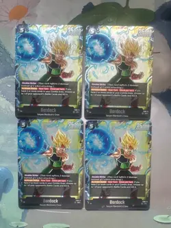 Bardock FS05-11 SR English Dragon Ball Super Card Game Fusion World Minty - Image 1
