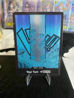 DON!! Card Knock Up Stream from the Skypiea OP-15 One Piece TCG NM - Image 1