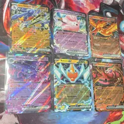 Pokemon TCG EX Holo 14 Card Lot Garchomp Clefairy Moltres Oricorio Kyurem N more - Image 5