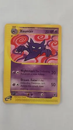 Pokemon TCG 2002 Expedition Base Set. Haunter Card #80/165 Uncommon. Non Holo. - Image 4