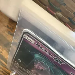 Mewtwo GX 78/73 Shining Legends Shiny Holo Rare GX Basic Pokemon Card - Image 3